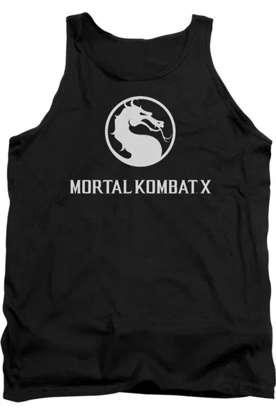 Gildan Mortal Kombat X Dragon Logo Adult Tank Top In Black