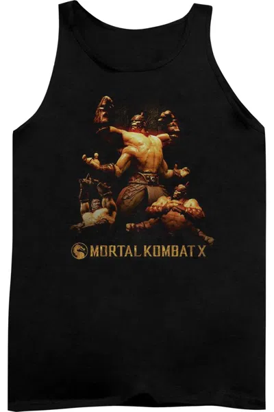 Gildan Mortal Kombat X Goro Adult Tank Top In Black