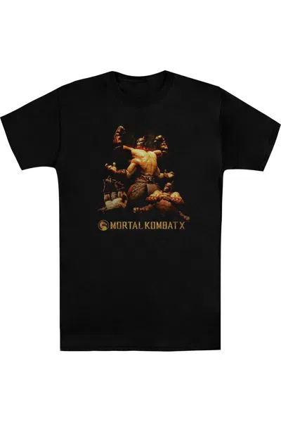 Gildan Mortal Kombat X Goro Short Sleeve Adult Tall Tee / T-shirt In Black