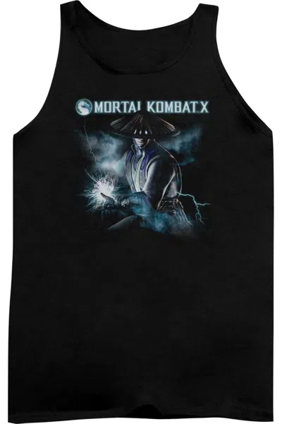 Gildan Mortal Kombat X Raiden Adult Tank Top In Black