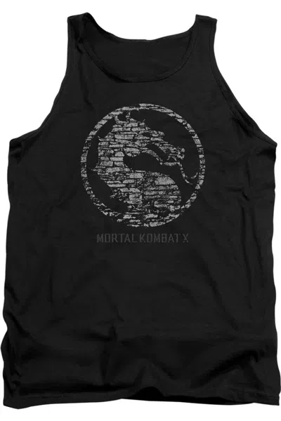 Gildan Mortal Kombat X Stone Seal Adult Tank Top In Black