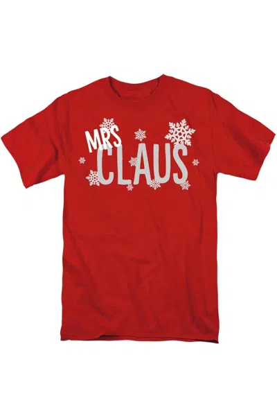 Gildan Mrs Claus This Christmas Unisex Adult T-shirt In Red