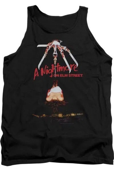 Gildan Nightmare On Elm Street Alternate Poster Adult Tank Top In Black