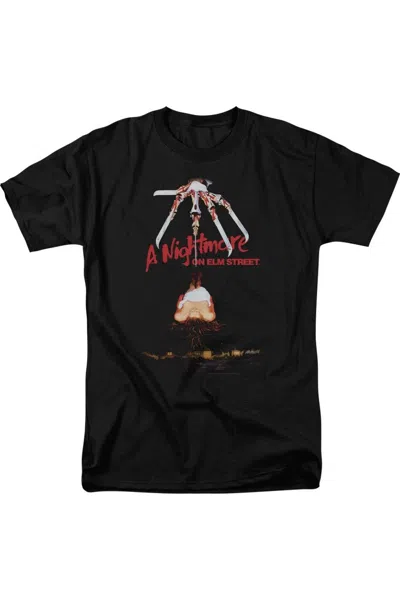 Gildan Nightmare On Elm Street Alternate Poster Short Sleeve Adult Tee / T-shirt In Black