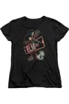 Gildan Nightmare On Elm Street Elm St Short Sleeve Women´s Tee / T-shirt In Black