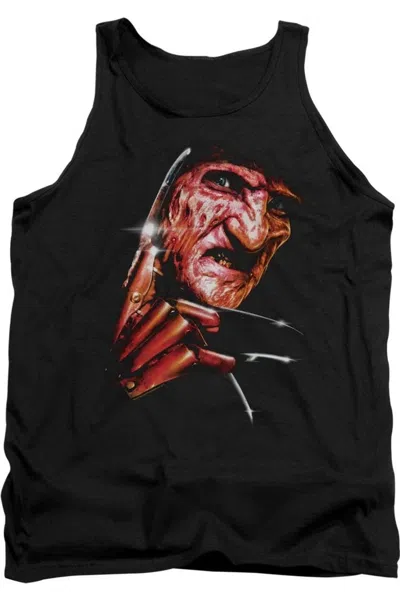 Gildan Nightmare On Elm Street Freddys Face Adult Tank Top In Black