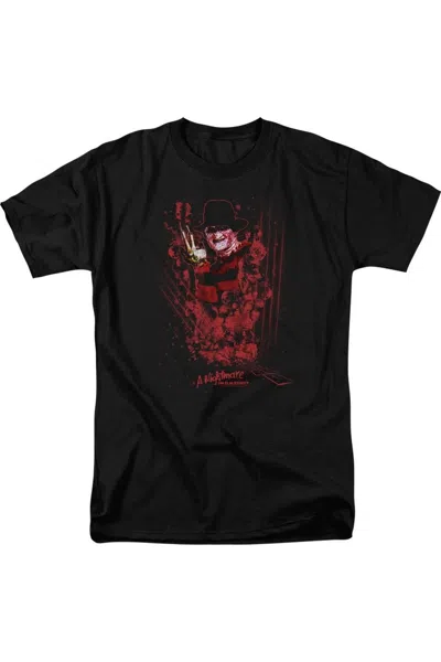 Gildan Nightmare On Elm Street One Two Freddy´s Coming For You Short Sleeve Adult T-shirt In Black