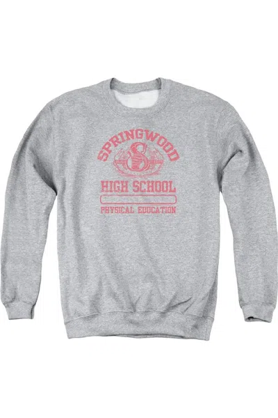 Gildan Nightmare On Elm Street Springwood High Adult Crewneck Sweatshirt In Multi