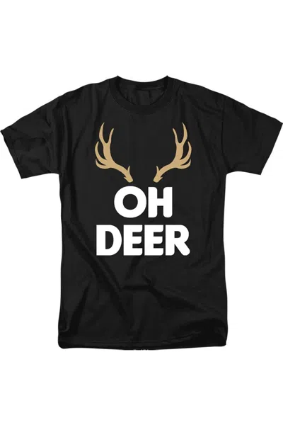 Gildan Oh Deer It´s Christmas Unisex Adult T-shirt In Black