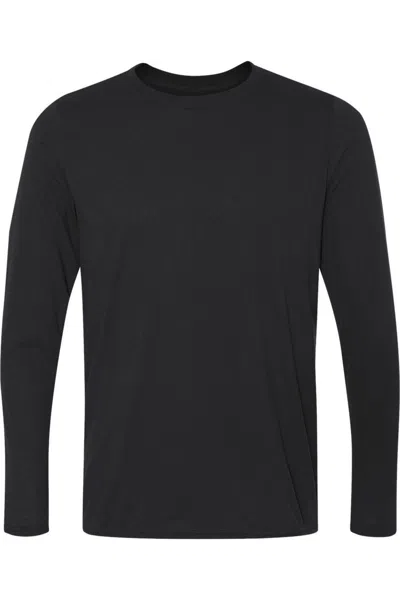 Gildan Performance Long Sleeve T-shirt In Black