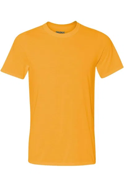 Gildan Performance T-shirt In Gold