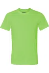 Gildan Mens Heavy Cotton Short-sleeved T-shirt In Green