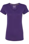 Gildan Heavy Cotton Womens V-neck T-shirt In Multi