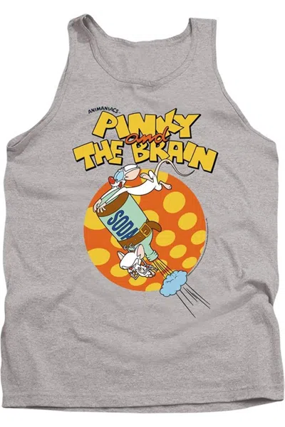 Gildan Pinky And The Brain Soda Adult Tank Top In Multi