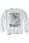 Gildan Princess Bride A Giant Snack Adult Crewneck Sweatshirt In White