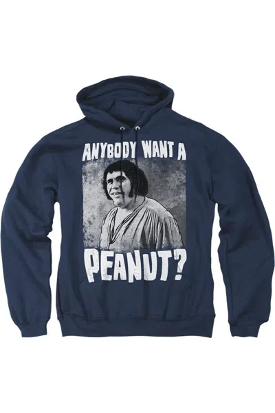 Gildan Princess Bride A Giant Snack Adult Pull Over Hoodie In Blue