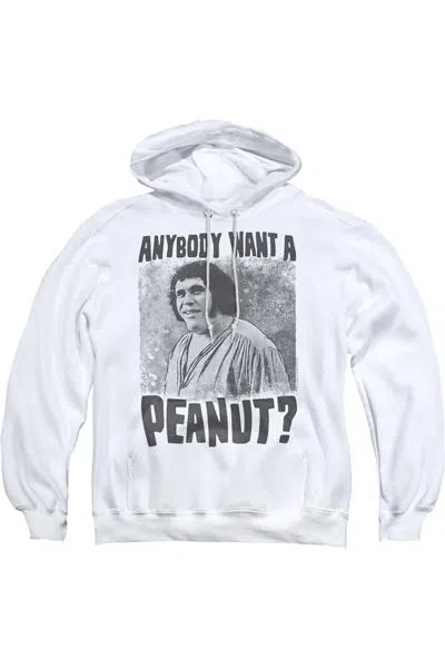 Gildan Princess Bride A Giant Snack Adult Pull Over Hoodie In White