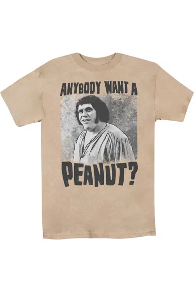 Gildan Princess Bride A Giant Snack Short Sleeve Adult Tee / T-shirt In Beige