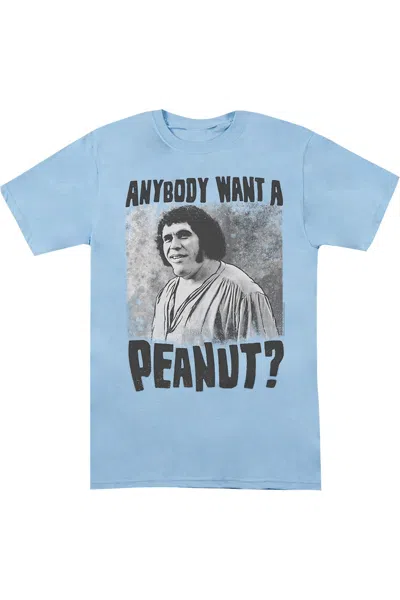 Gildan Princess Bride A Giant Snack Short Sleeve Adult Tee / T-shirt In Blue