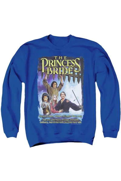 Gildan Princess Bride Alt Poster Adult Crewneck Sweatshirt In Blue