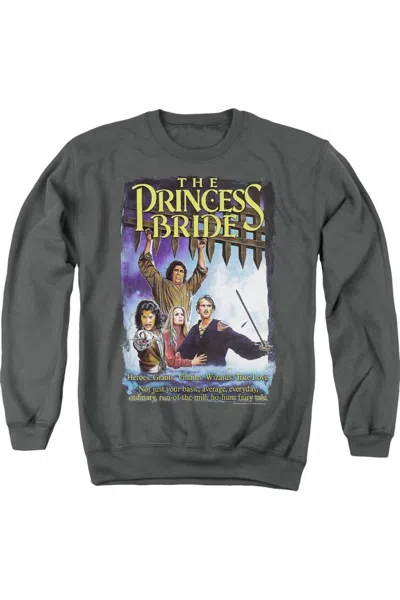 Gildan Princess Bride Alt Poster Adult Crewneck Sweatshirt In Pink