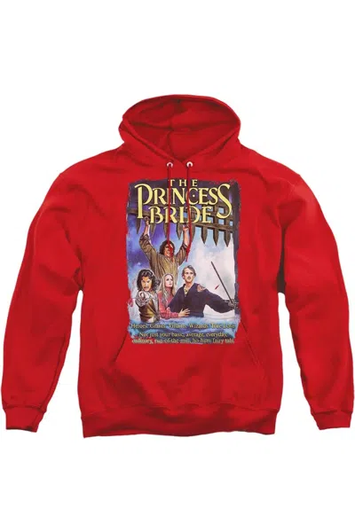 Gildan Princess Bride Alt Poster Adult Pull Over Hoodie In Red
