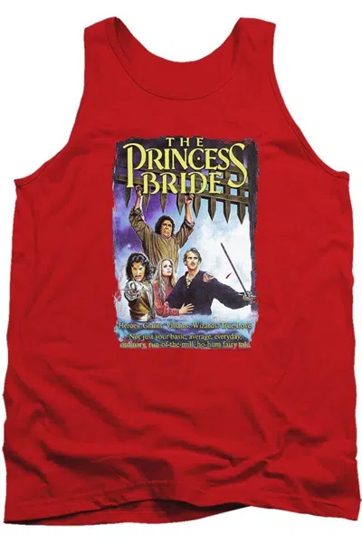 Gildan Princess Bride Alt Poster Adult Tank In Red