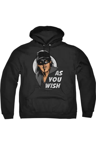 Gildan Princess Bride As You Wish Adult Pull Over Hoodie In Black