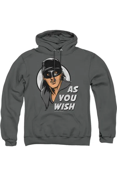 Gildan Princess Bride As You Wish Adult Pull Over Hoodie In Pink