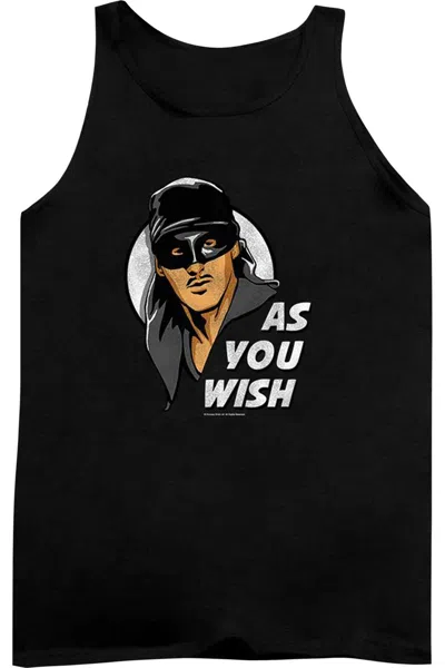 Gildan Princess Bride As You Wish Adult Tank In Black