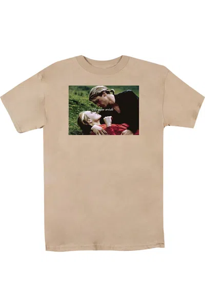 Gildan Princess Bride As You Wish Short Sleeve Adult Tee / T-shirt In Beige