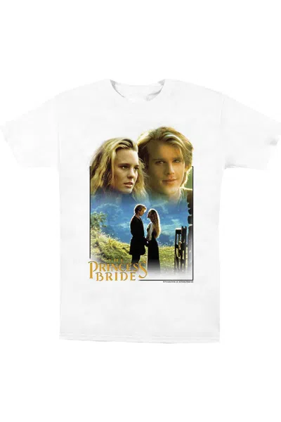 Gildan Princess Bride Buttercup & Westley Short Sleeve Adult Tee / T-shirt In White