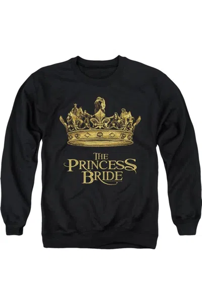 Gildan Princess Bride Crown Adult Crewneck Sweatshirt In Black