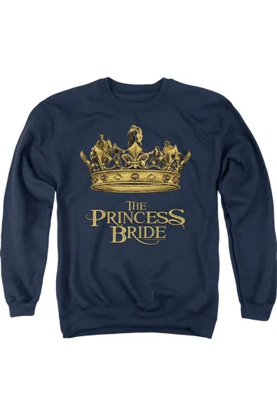 Gildan Princess Bride Crown Adult Crewneck Sweatshirt In Blue