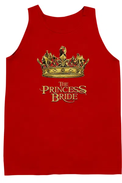 Gildan Princess Bride Crown Adult Tank In Red