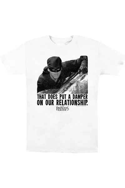 Gildan Princess Bride Damper Short Sleeve Adult Tee / T-shirt In White