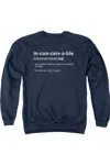 Gildan Princess Bride Definition Adult Crewneck Sweatshirt In Blue