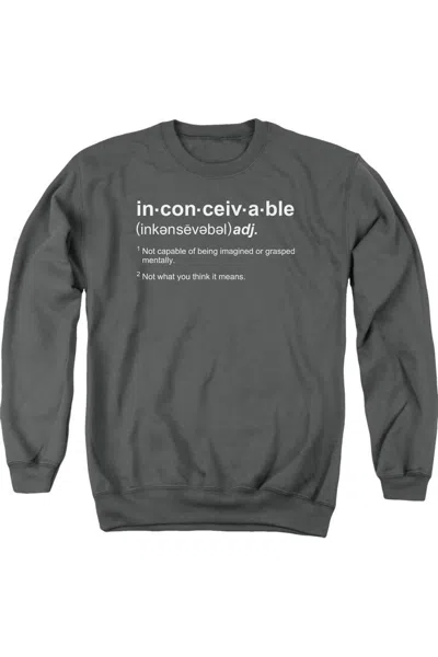 Gildan Princess Bride Definition Adult Crewneck Sweatshirt In Pink