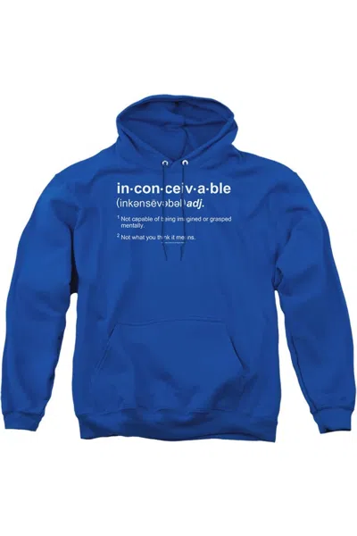 Gildan Princess Bride Definition Adult Pull Over Hoodie In Blue
