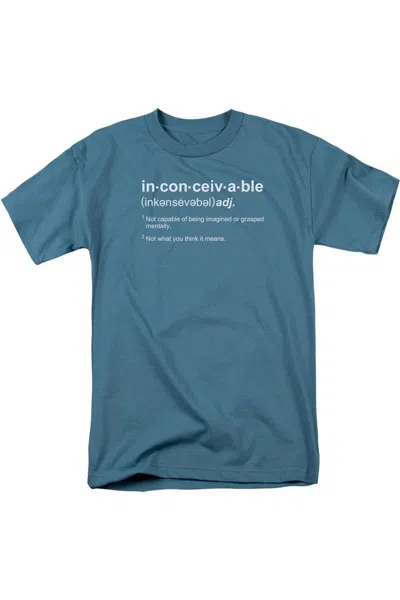 Gildan Princess Bride Definition Short Sleeve Adult Tee / T-shirt In Grey
