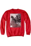 Gildan Princess Bride Fellow Adult Crewneck Sweatshirt In Red