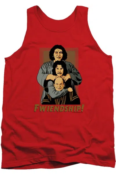 Gildan Princess Bride Fwiendship Adult Tank In Red