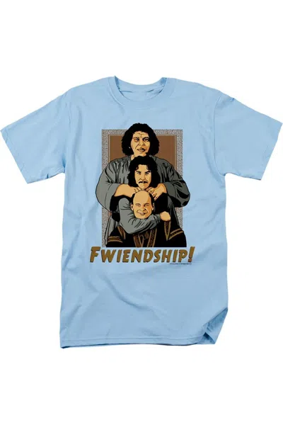 Gildan Princess Bride Fwiendship Short Sleeve Adult Tee / T-shirt In Blue