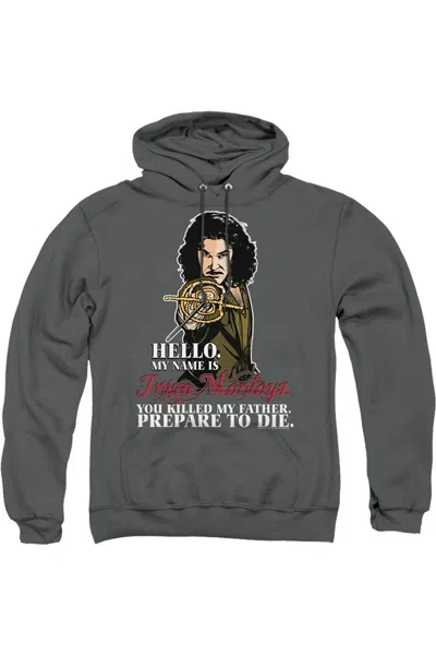 Gildan Princess Bride Hello Adult Pull Over Hoodie In Pink
