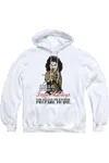Gildan Princess Bride Hello Adult Pull Over Hoodie In White