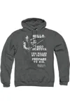 Gildan Princess Bride Hello Again Adult Pull Over Hoodie In Pink