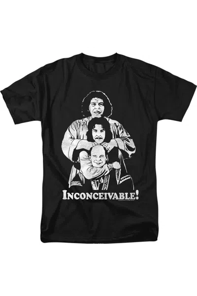 Gildan Princess Bride Inconceivable Short Sleeve Adult Tee / T-shirt In Black