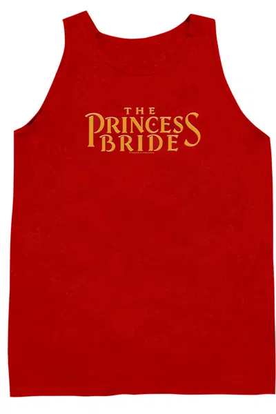 Gildan Princess Bride Logo Adult Tank In Red