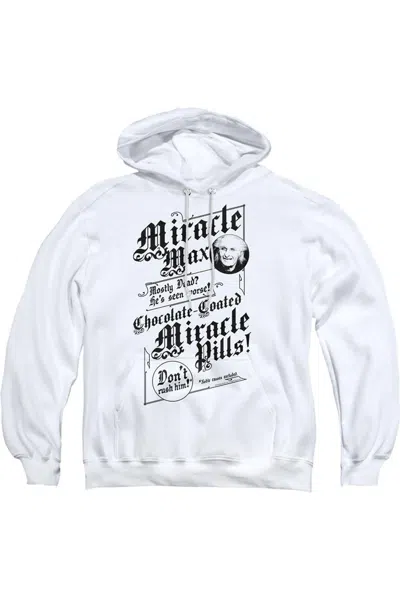 Gildan Princess Bride Miracle Max Adult Pull Over Hoodie In White