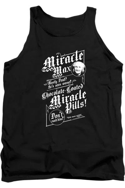 Gildan Princess Bride Miracle Max Adult Tank In Black